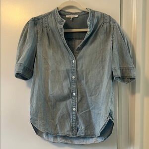 FRAME Denim Button-Up Shirt